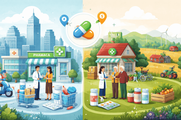 Urban Vs Rural Pharma Franchise Market Potential