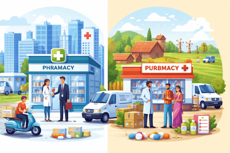 Urban Vs Rural Pharma Franchise Market Potential