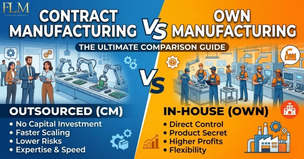 Contract Manufacturing Vs Own Manufacturing