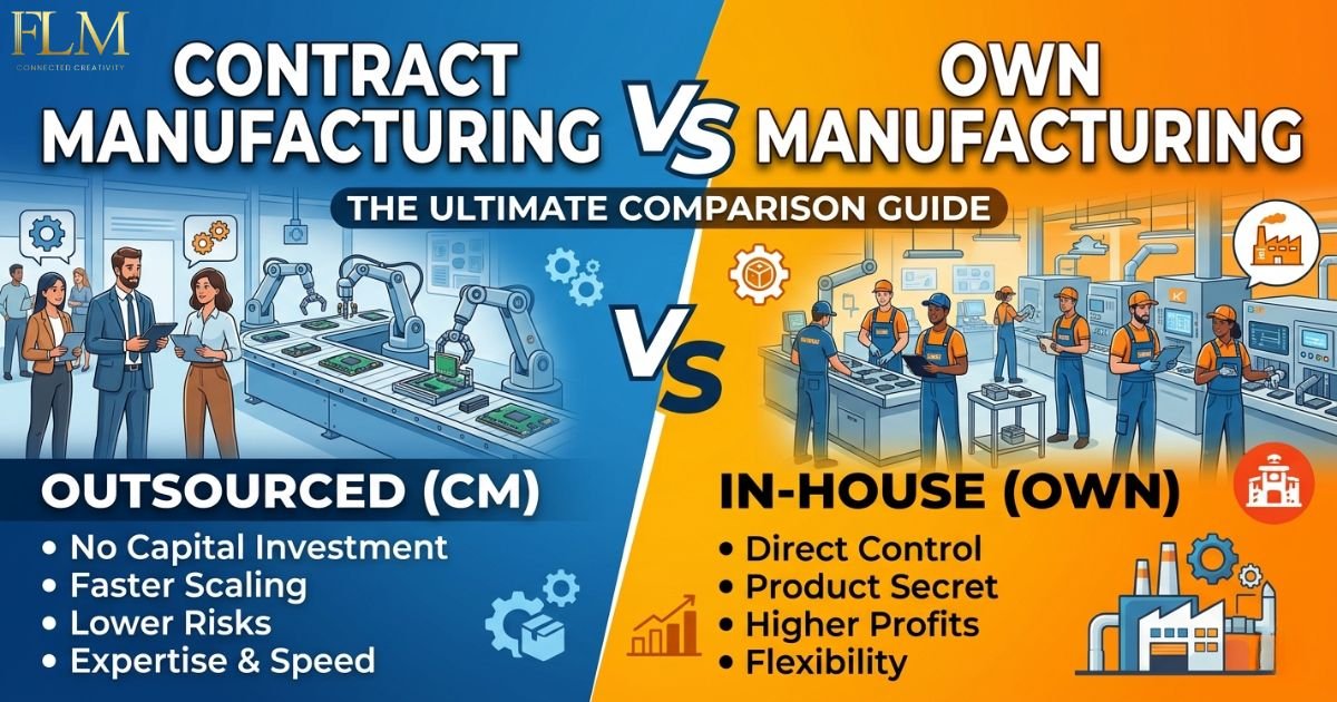 Contract Manufacturing Vs Own Manufacturing – Complete Decision Guide (2026)