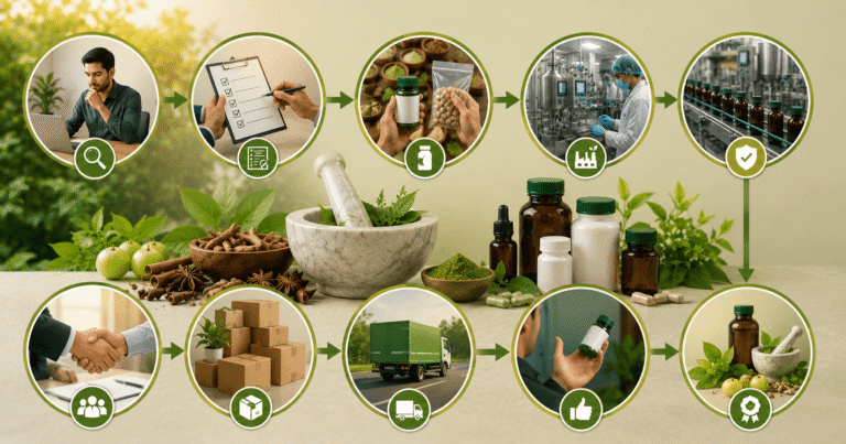 GMP Certified Ayurvedic Third Party Manufacturing Company
