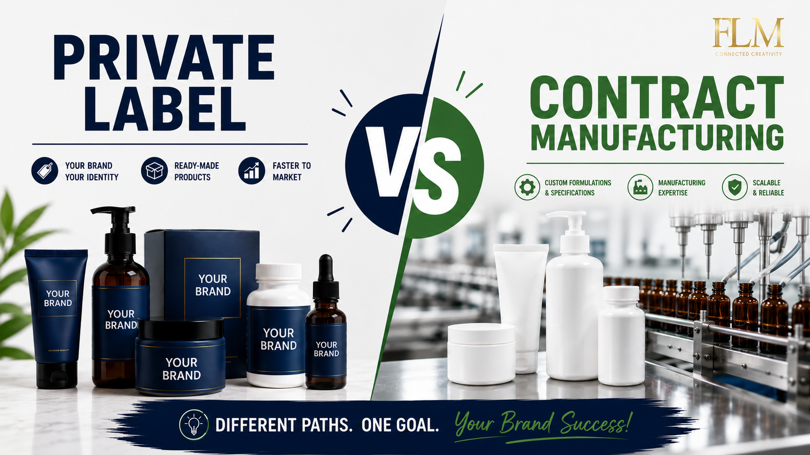 Private Label Vs Contract Manufacturing For Ayurvedic Products – Full Comparison