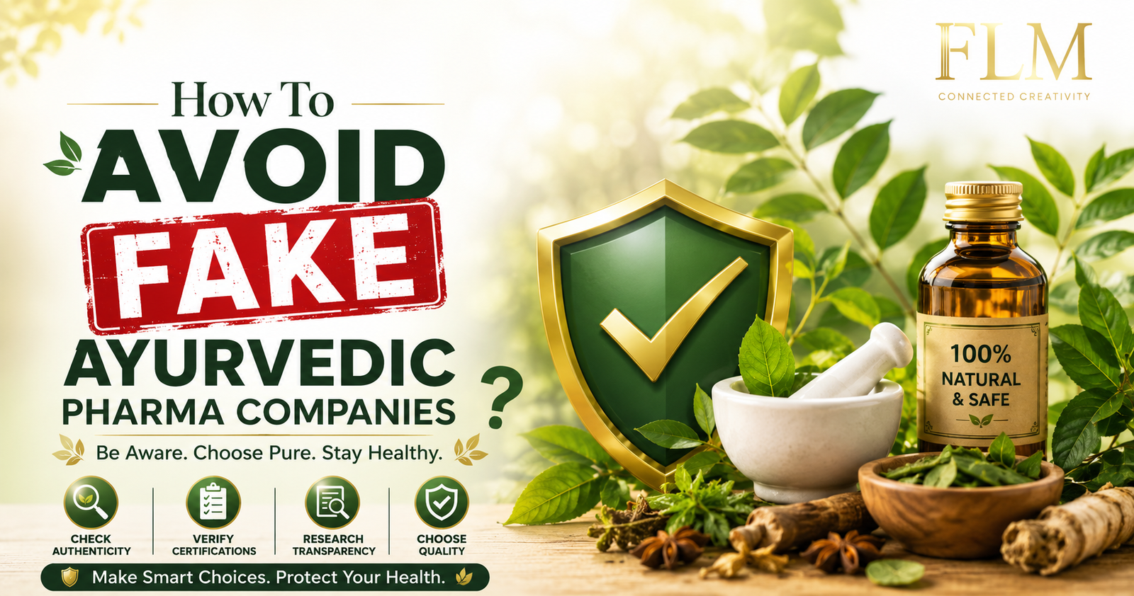 How To Avoid Fake Ayurvedic Pharma Companies ? 