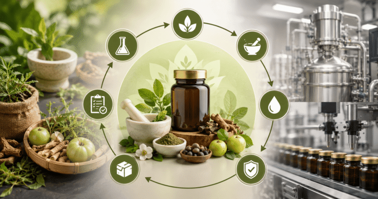 Ayurvedic Product Manufacturing Process