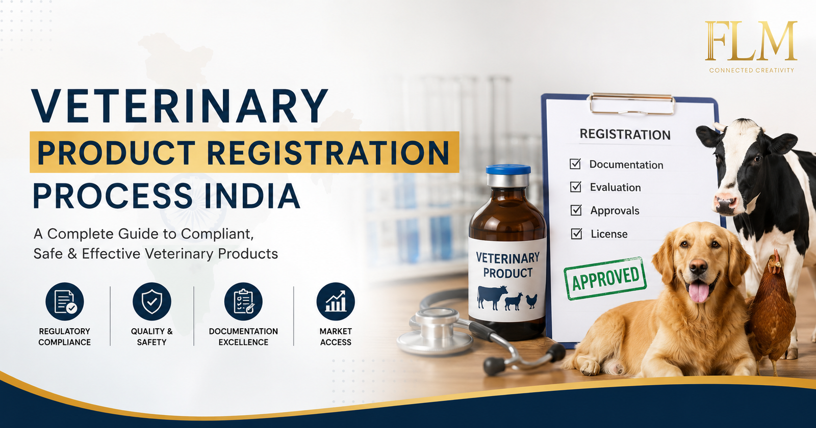 Complete Veterinary Product Registration Process India – Step-by-Step Guide