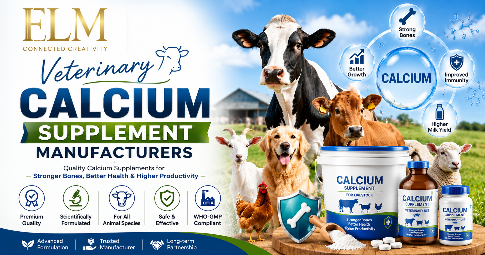 Veterinary Calcium Supplement Manufacturers In India: Complete Buyer’s Guide For 2026