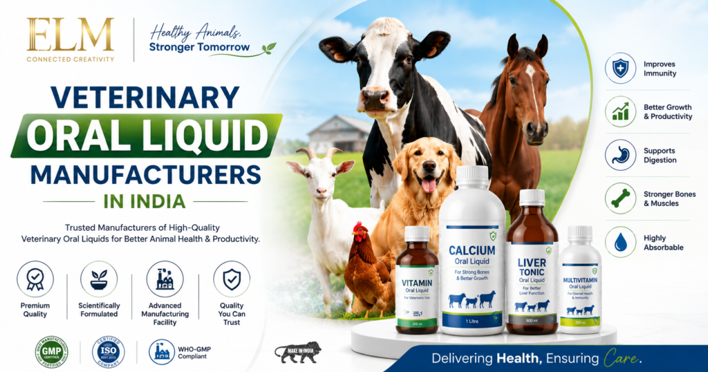 Veterinary Oral Liquid Manufacturers In India