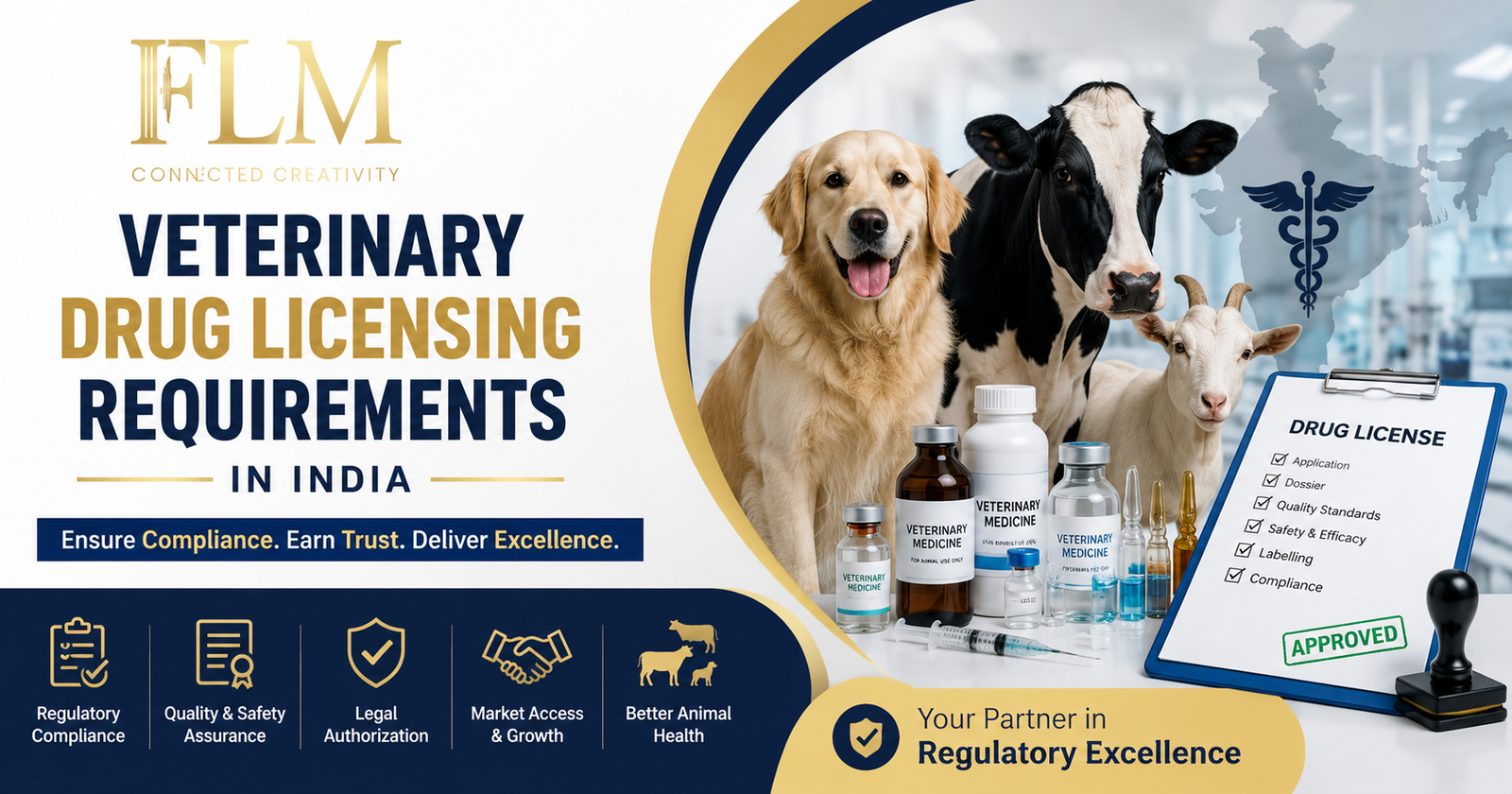 Veterinary Drug Licensing Requirements In India – Documents, Rules & Process
