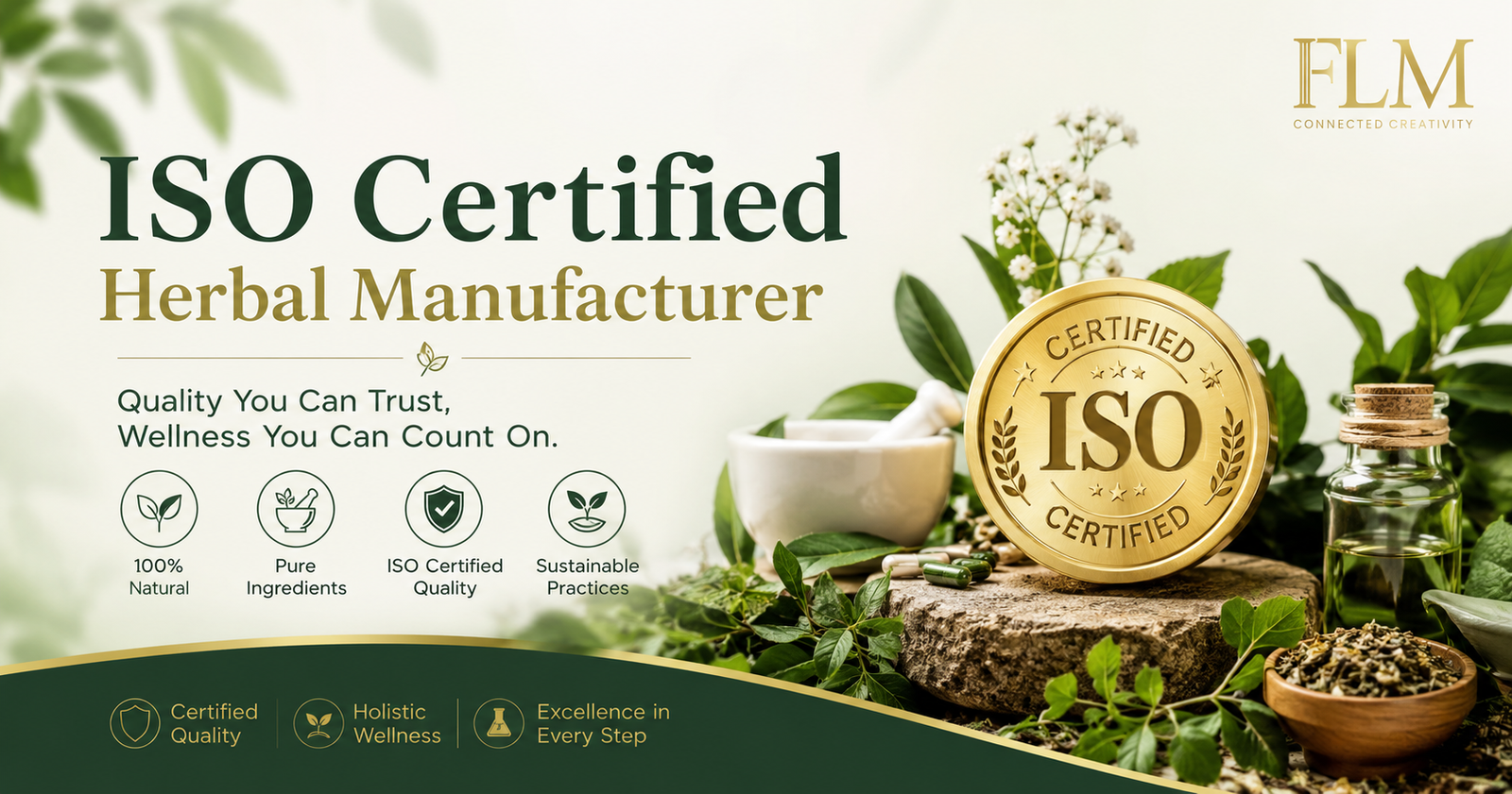 ISO Certified Herbal Manufacturer | GMP Approved Herbal Solutions