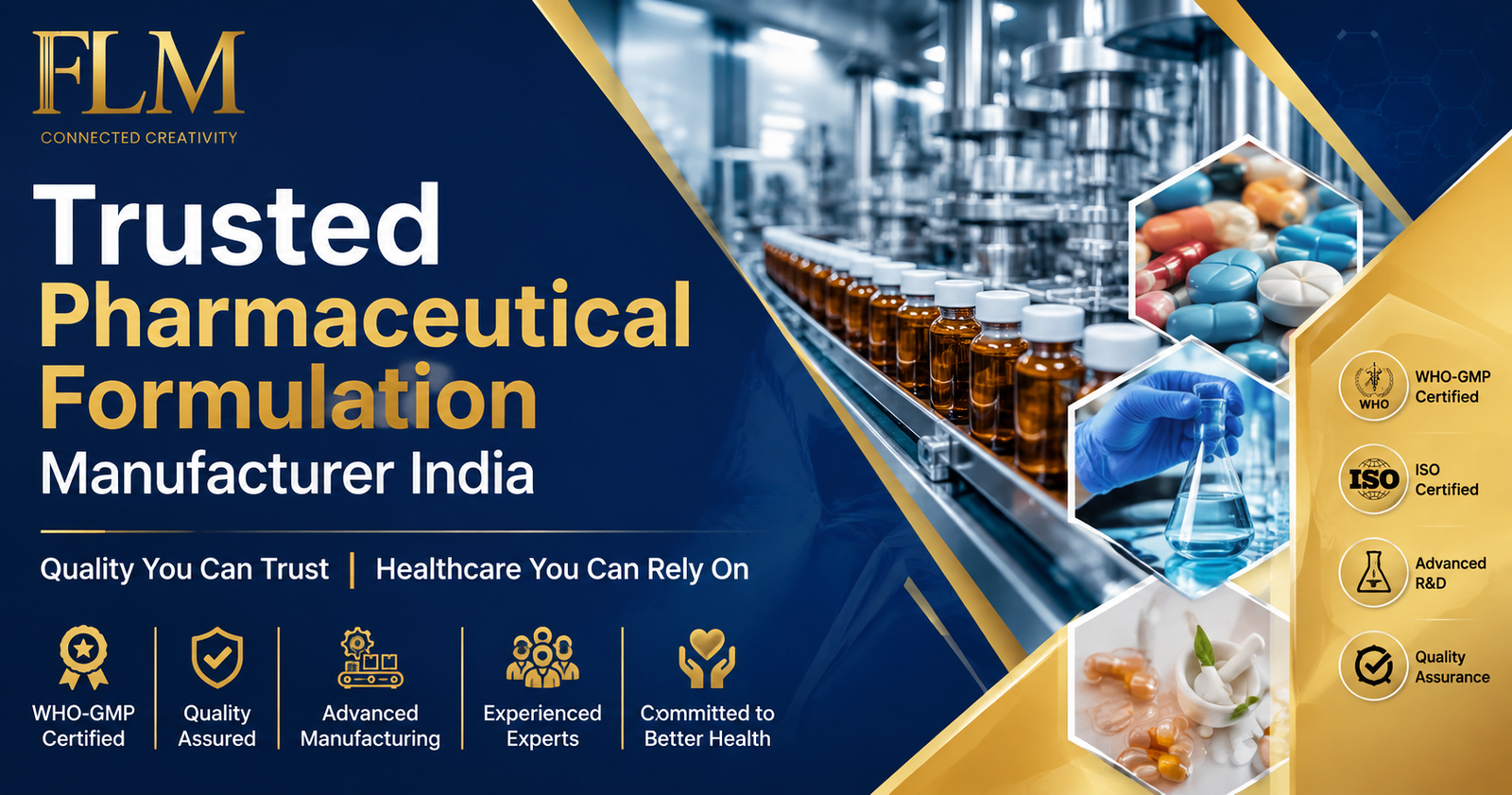 Trusted Pharmaceutical Formulation Manufacturer India | Quality Pharma Solutions 
