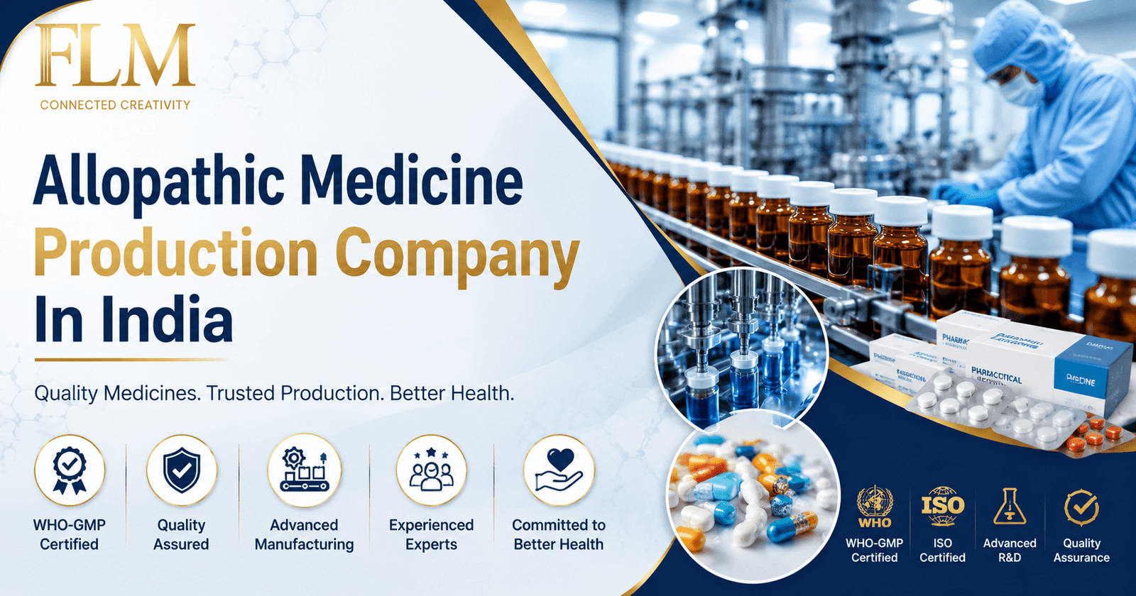 Top Allopathic Medicine Production Company In India | Pharma Experts