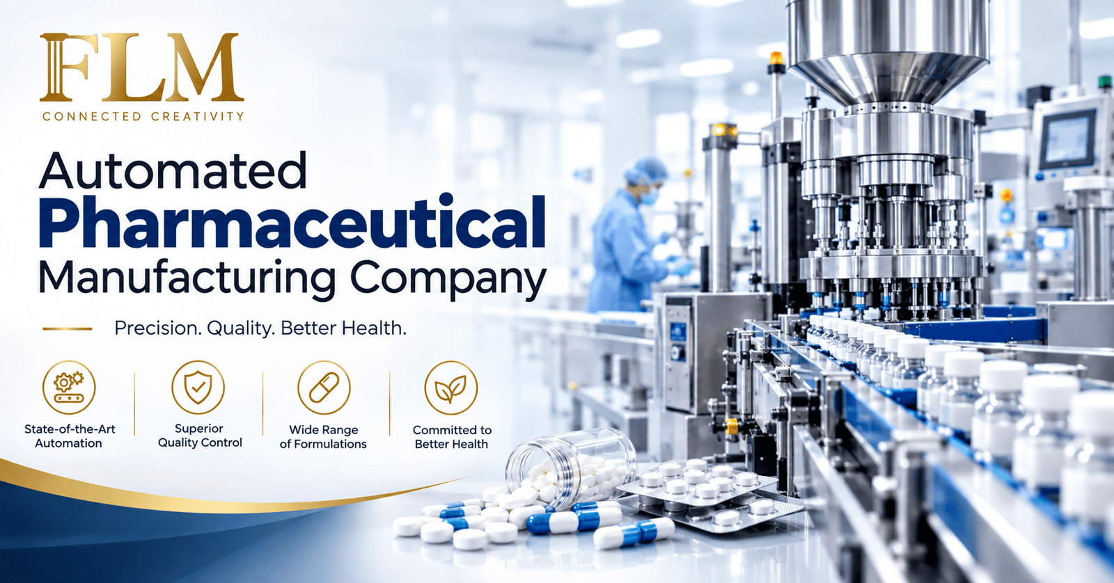 Automated  Pharmaceutical Manufacturing Company | Quality, Precision & Innovation 